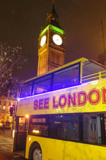 London by Night: Bus Tour with Live Guide