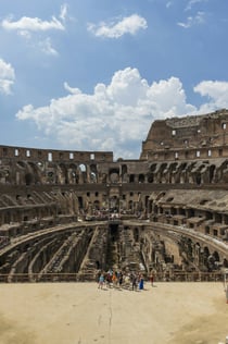 Coliseu, Arena, Fórum Romano e Monte Palatino: entrada reservada + autocarro