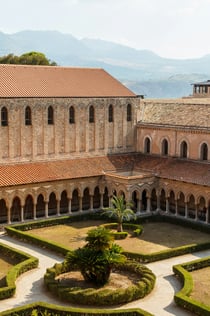 Chiostro di Santa Maria Nuova & Duomo di Monreale: Entree + PemCards ansichtkaart