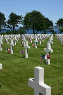 Normandie & D-Day-Strände: Geführter Tagesausflug ab Paris + Friedhof