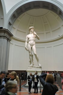 Accademia Gallery: Morgonguidad tur med gå förbi kön