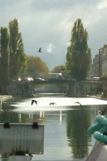 Κρουαζιέρα στο Canal Saint-Martin από το Parc de la Villette στο Musée d'Orsay