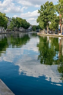 Κρουαζιέρα στο Canal Saint-Martin από το Musée d'Orsay στο Parc de la Villette