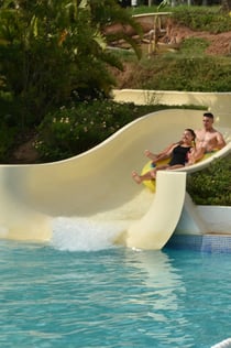 Aquopolis Torrevieja: Gå förbi biljettkön