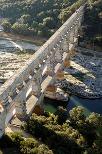 Pont du Gard + Museum: uden om køen