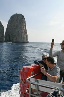 Ilha de Capri: Viagem de um dia saindo de Nápoles com passeio de barco pela ilha
