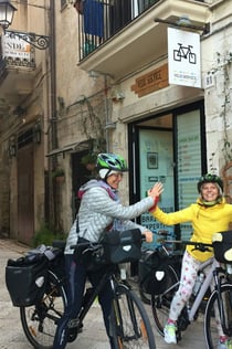 Udlejning af bycykler i Bari