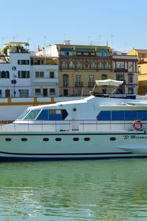 Sevilla: Bootsfahrt mit Getränk und Snacks