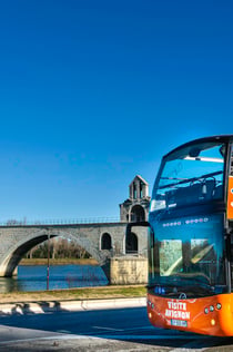 Hop-on Hop-off-buss i Avignon