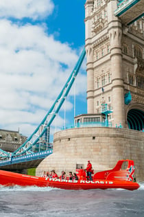London: Speedbådsoplevelse med Thames Rockets