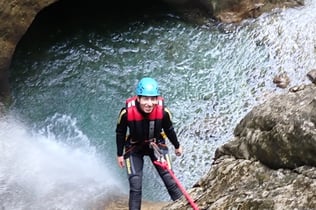 Canyoning au lac de Garde