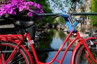 Aluguel de bicicletas em Amsterdã