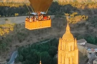 Vol en montgolfière à Ségovie