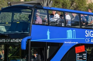 Tours en bus turístic per Atenes