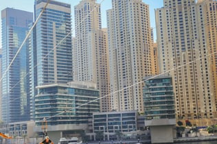 엑스라인 두바이 마리나 집라인 (사진 및 동영상 포함)