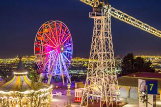 Tibidabo Panoramic Area: Entry + Cuca de Llum & TibiBus Access
