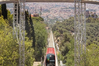 Tibidabo Funicular: Cuca de Llum Roundtrip Ride