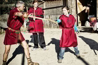Gladiator School Museum Rome: Entry Ticket + 2-Hr Gladiator Training