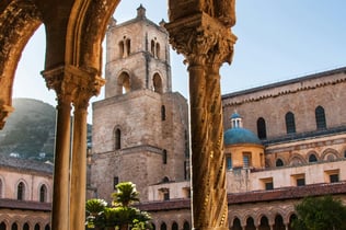 Chiostro di Santa Maria Nuova & Duomo di Monreale: Entry + PemCards Postcard