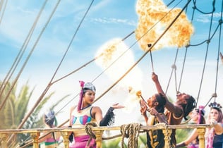Caribe Bay: Open Date Ticket