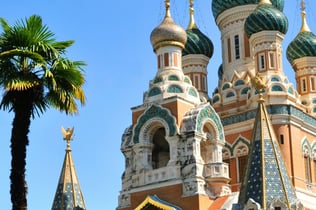 Russian Orthodox Cathedral Guided Tour + Highlights of Nice